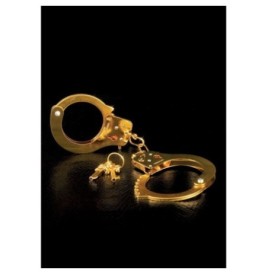 Manette oro fetish fantasy metal cuffs gold - Manette - Sexy Shop I...