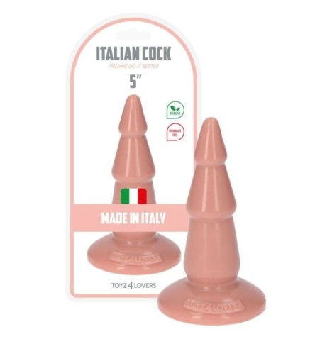 Plug anale fallo con ventosa italian cock 5 - Falli Anali - Sexy Sh...