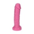 fallo realistico con ventosa dildo rosa pink italian cock 6,5