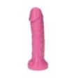 fallo realistico con ventosa dildo rosa pink italian cock 6,5