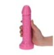 fallo realistico con ventosa dildo rosa pink italian cock 6,5