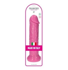 Fallo dildo Italian Cock 11'' Rosa - Falli Realistici - Sexy Shop I...