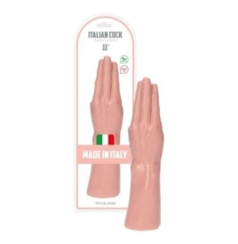 Dildo per fisting Hand Italian Cock 11'' Flesh - Falli Anali - Sexy...