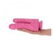 Fallo doppio dildo Italian Cock 7.5'' Rosa pink