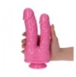 Fallo doppio dildo Italian Cock 7.5'' Rosa pink