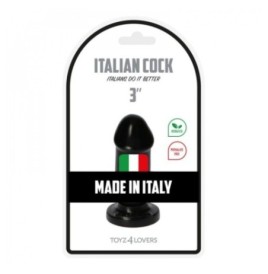 Fallo mini dildo black Italian Cock 3'' Nero - Falli Realistici - S...