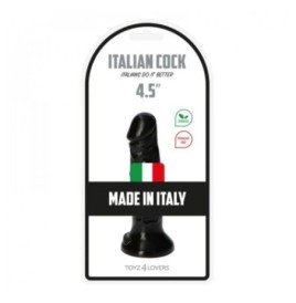 Fallo dildo black Italian Cock 4.5'' Nero - Falli Realistici - Sexy...