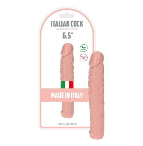 Fallo dildo Italian Cock 6.5'' Flesh - Falli Realistici - Sexy Shop...