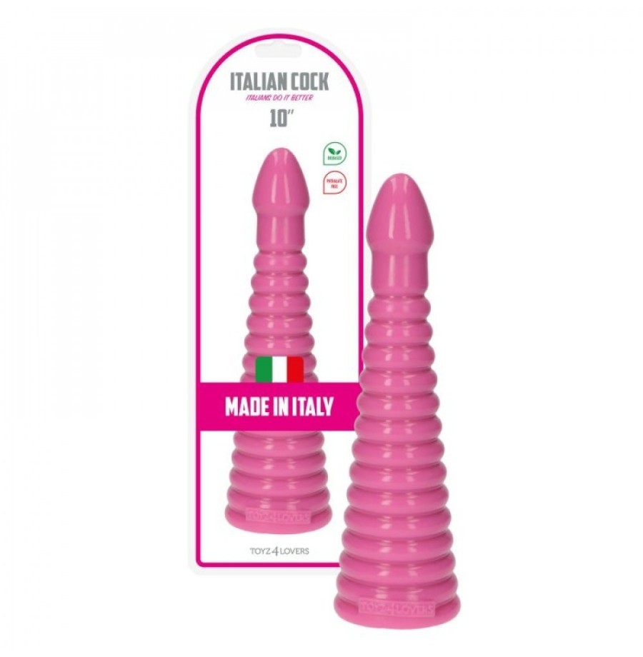 Plug anale pink Italian Cock 10'' Rosa