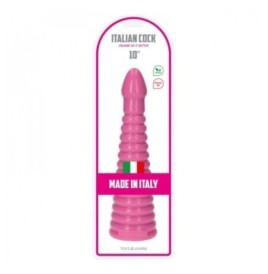 Plug anale pink Italian Cock 10'' Rosa - Falli Anali - Sexy Shop In...