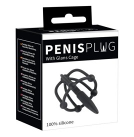 spina dilatatore Penis Plug with Glans Cage - Anelli Fallici - Sexy...