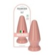 Anal plug con ventosa Italian Cock 6.5'' Flesh