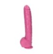 Fallo maxi dildo pink Italian Cock 15.5'' Rosa