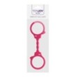 Manette sexy in silicone Stretchy Fun Cuffs pink