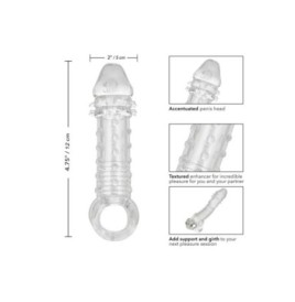 Guaina fallica trasparente Ultimate Stud Extender - Guaine Indossab...