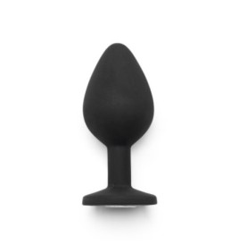 fallo anale plug in silicone nero anal stimolatore per uomo e donna...