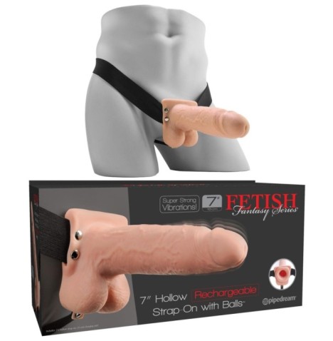 fallo indossabile vibrante strap on pene realistico con testicoli r...