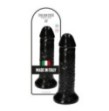 Fallo realistico maxi dildo con ventosa nero dildo grande enorme vaginale anale  10 black