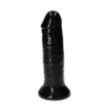 Fallo realistico maxi dildo con ventosa nero dildo grande enorme vaginale anale  10 black