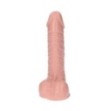 Fallo realistico vaginale anale con testicoli dildo con ventosa pene finto 6 " made in italy