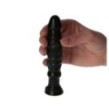 piccolo fallo nero con ventosa dildo mini realistico impermeabile morbido black