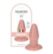 plug anale a piramide stimolatore con ventosa morbido sexy toys ano uomo donna