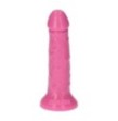 dildo piccolo realistico rosa fallo con ventosa pene finto reale sexy toys pink