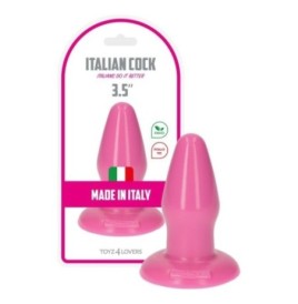 plug stimolatore dilatatore anale rosa morbido per uomo e donna pin...