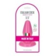 plug stimolatore dilatatore anale rosa morbido per uomo e donna pink con ventosa