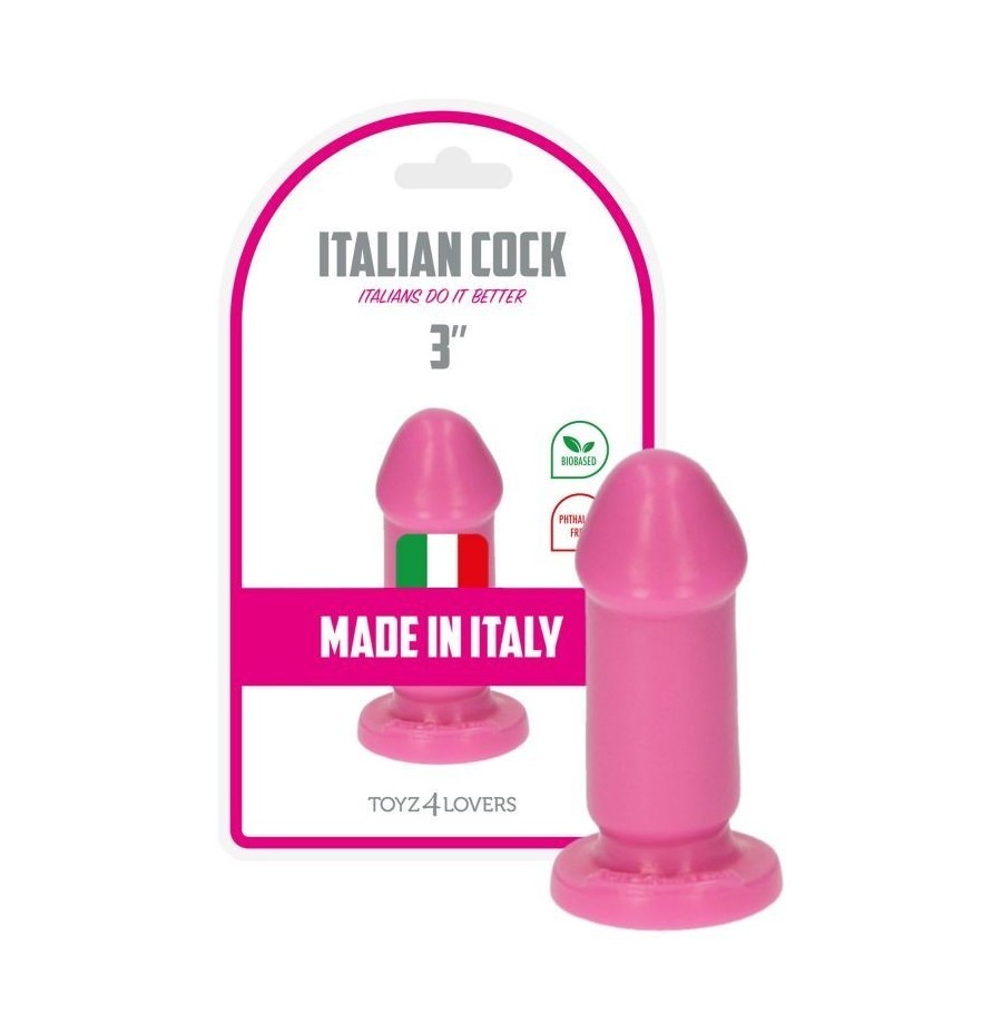 piccolo fallo rosa con ventosa dildo mini vaginale anale per uomo e donna pink