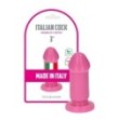 piccolo fallo rosa con ventosa dildo mini vaginale anale per uomo e donna pink