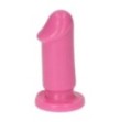 piccolo fallo rosa con ventosa dildo mini vaginale anale per uomo e donna pink