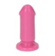 piccolo fallo rosa con ventosa dildo mini vaginale anale per uomo e donna pink