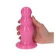 plug penetrazione anale piccolo medio grande rosa dildo con ventosa fallo pink