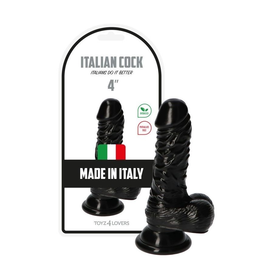 dildo realistico mini nero con testicoli e ventosa penetrazione vaginale anale