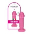 mini dildo con ventosa rosa fallo piccolo vaginale anale per uomo e donna pink