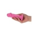 mini dildo con ventosa rosa fallo piccolo vaginale anale per uomo e donna pink