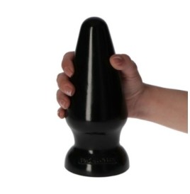 plug anale dildo maxi nero fallo con ventosa grande per uomo e donn...