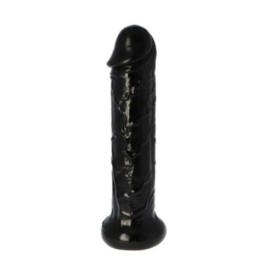 dildo realistico con ventosa nero pene finto morbido maxi fallo gra...