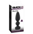 big plug in silicone morbido nero anale per uomo e donna sexy toys anal black