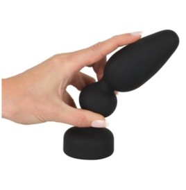 big plug in silicone morbido nero anale per uomo e donna sexy toys ...