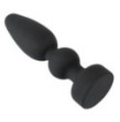 big plug in silicone morbido nero anale per uomo e donna sexy toys anal black