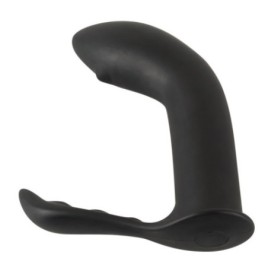 dildo plug anale in silicone nero stimolatore doppio prostata e ana...