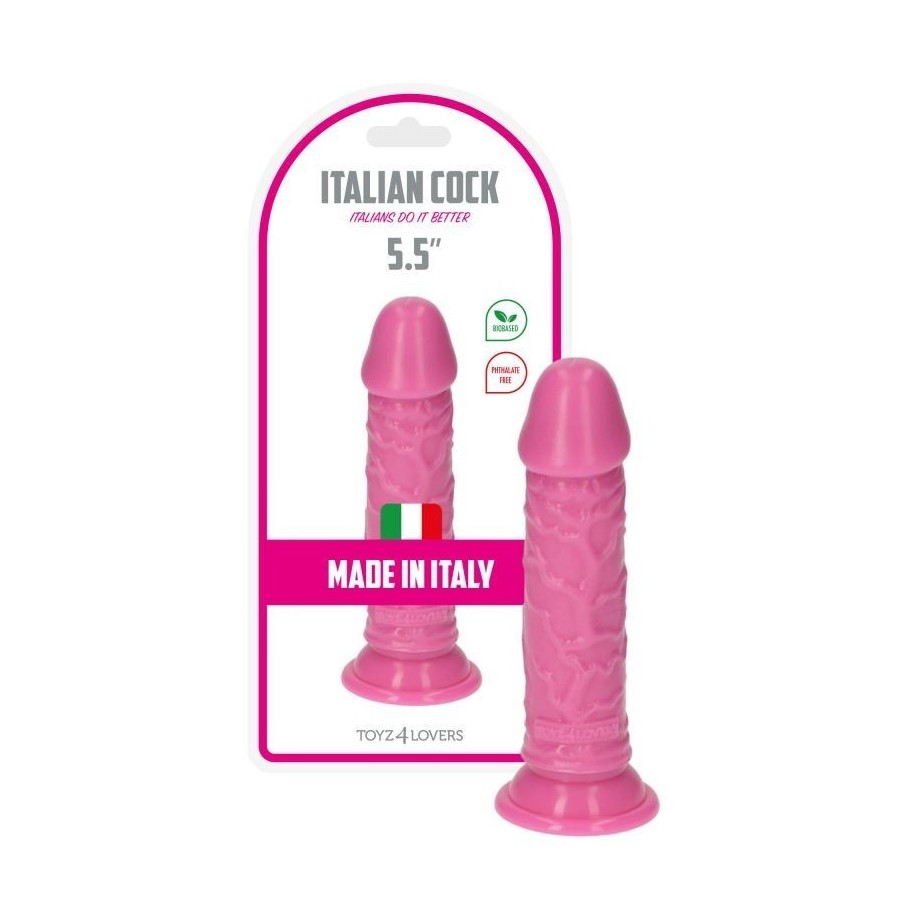 Fallo con ventosa Dildo rino pink