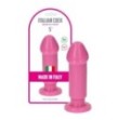 fallo dildo con ventosa rosa vaginale anale stimolazione uomo e donna morbido