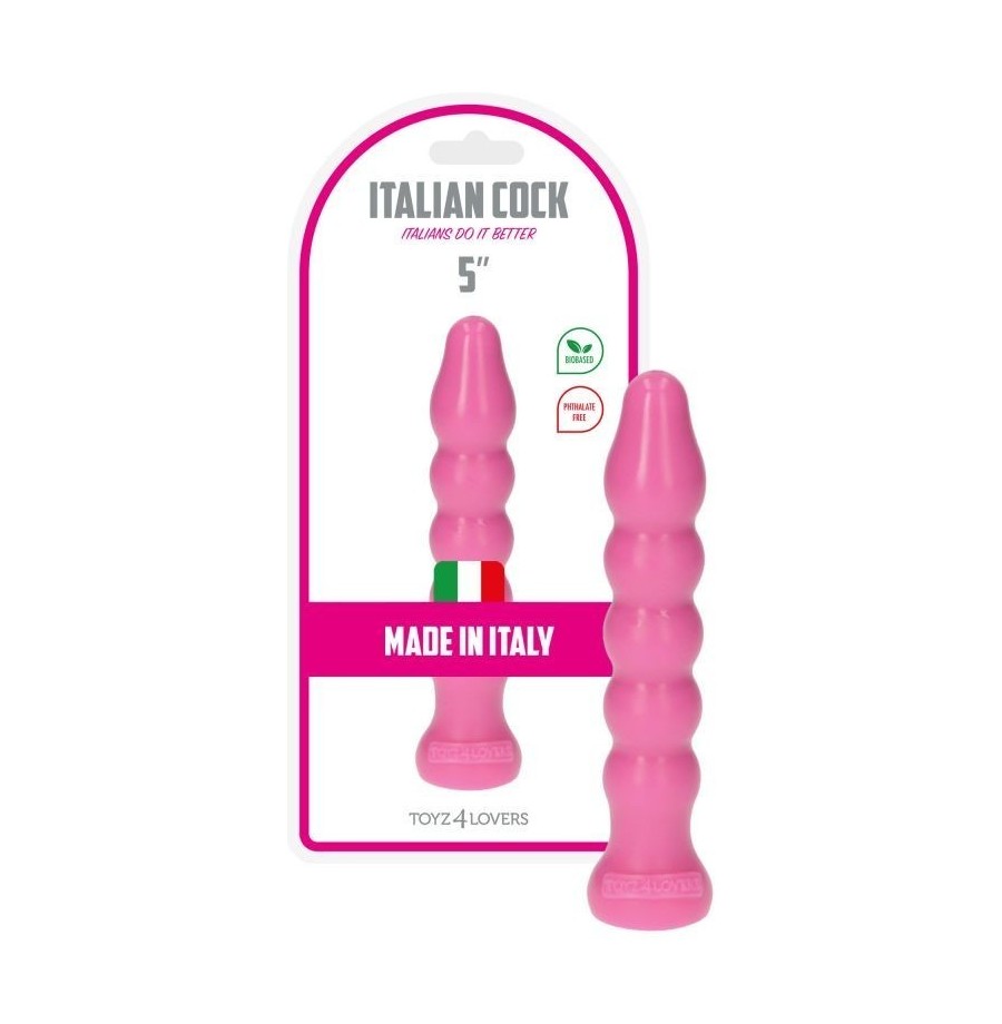 plug anale rosa con ventosa dildo stimolatore uomo donna impermeabile pink anal