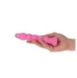 plug anale rosa con ventosa dildo stimolatore uomo donna impermeabile pink anal