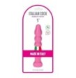 plug anale rosa con ventosa dildo stimolatore uomo donna impermeabile pink anal