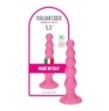 dildo a sfere plug anale rosa dilatatore stimolatore ano con ventosa anal pink