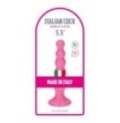 dildo a sfere plug anale rosa dilatatore stimolatore ano con ventosa anal pink